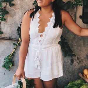 Forever 21 White Romper